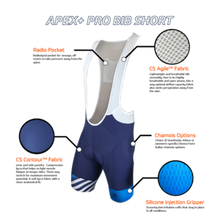 Load image into Gallery viewer, APEX+ Pro Bib Shorts
