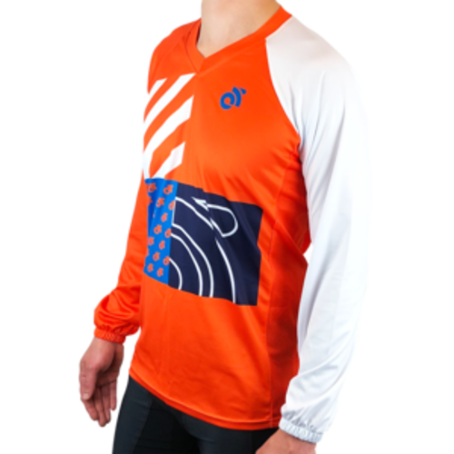 BMX / Downhill Jersey (Long Sleeve) With Custom Name – CS AUS STORE