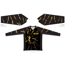 Load image into Gallery viewer, BMX / Downhill Jersey (Long Sleeve) With Custom Name